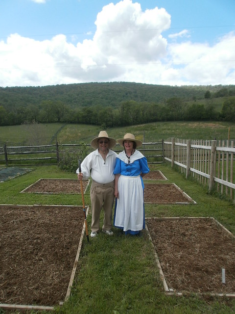 Join our gardeners Bob and Linda in the Kitchen Garden at Sky Meadows State Park, Virginia
