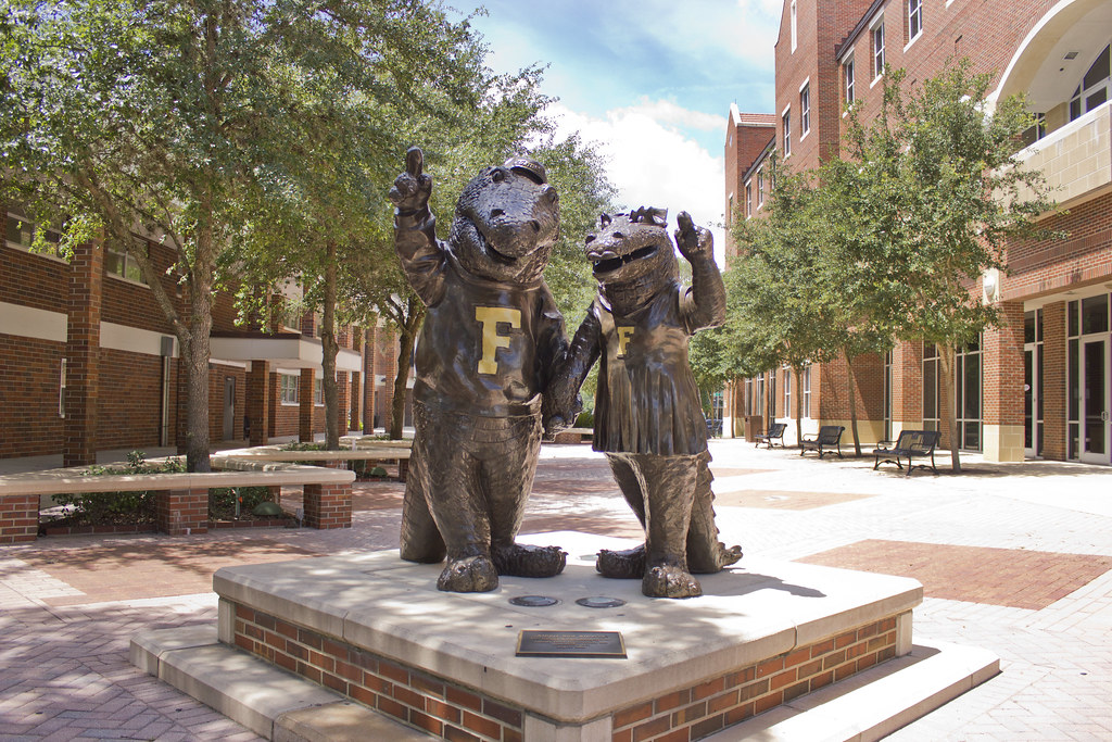 Gator statue at University of Florida