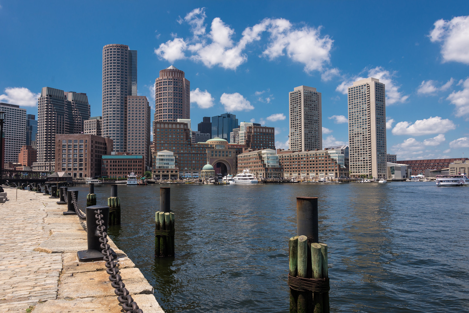 Boston harbor, MA