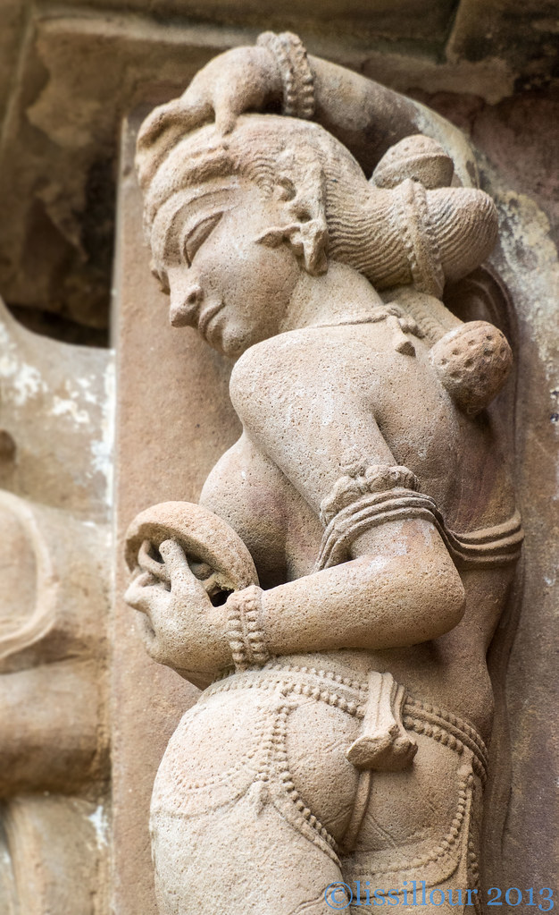 Indian Beauty Unesco Site Khajuraho India Ici La Pose D Flickr