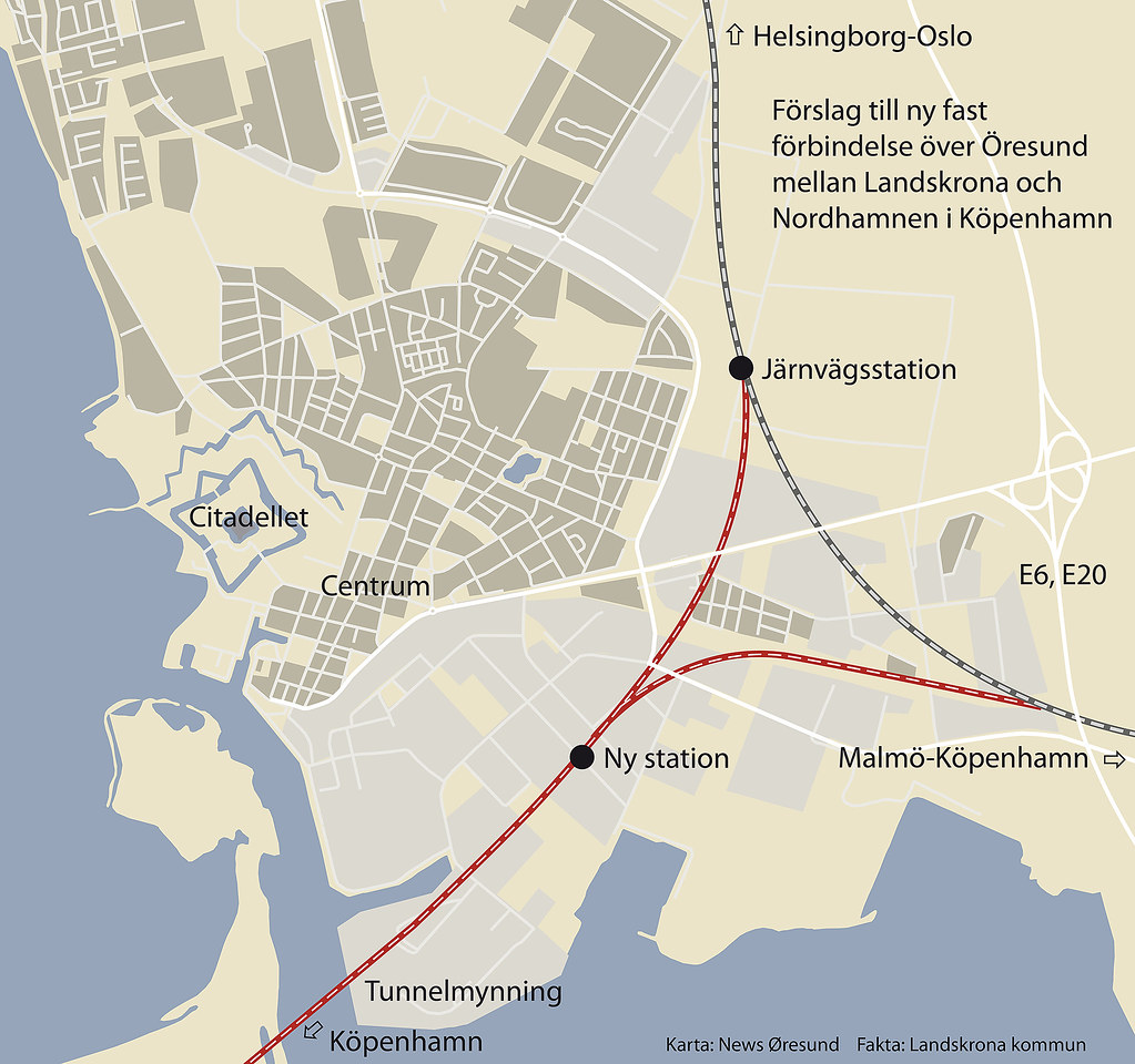 Karta Landskrona stad tagtunnel Kopenhamn 20130827_01 | Flickr