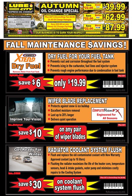 Alberta Oil Change Coupons &amp; Deals - Save $20! | Lube City