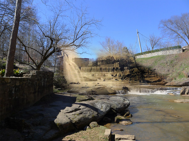 Lower Falls with Chicora College View