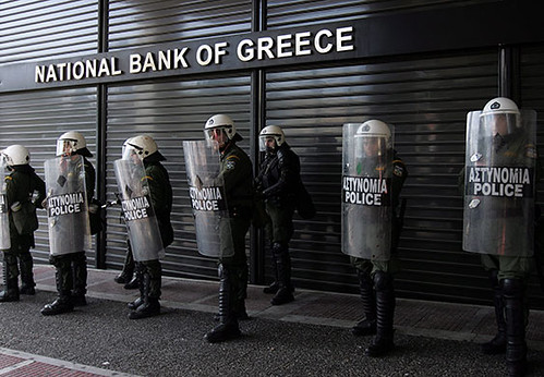 National Bank of Greece Guarded