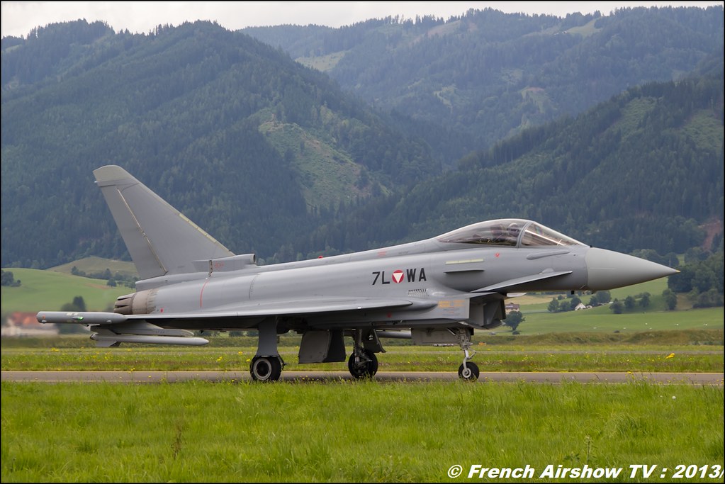 Eurofighter Typhoon Solo Display , force aérienne autrichienne , AIRPOWER13 , Zeltweg , Austria , airpower 2013 Zeltweg 