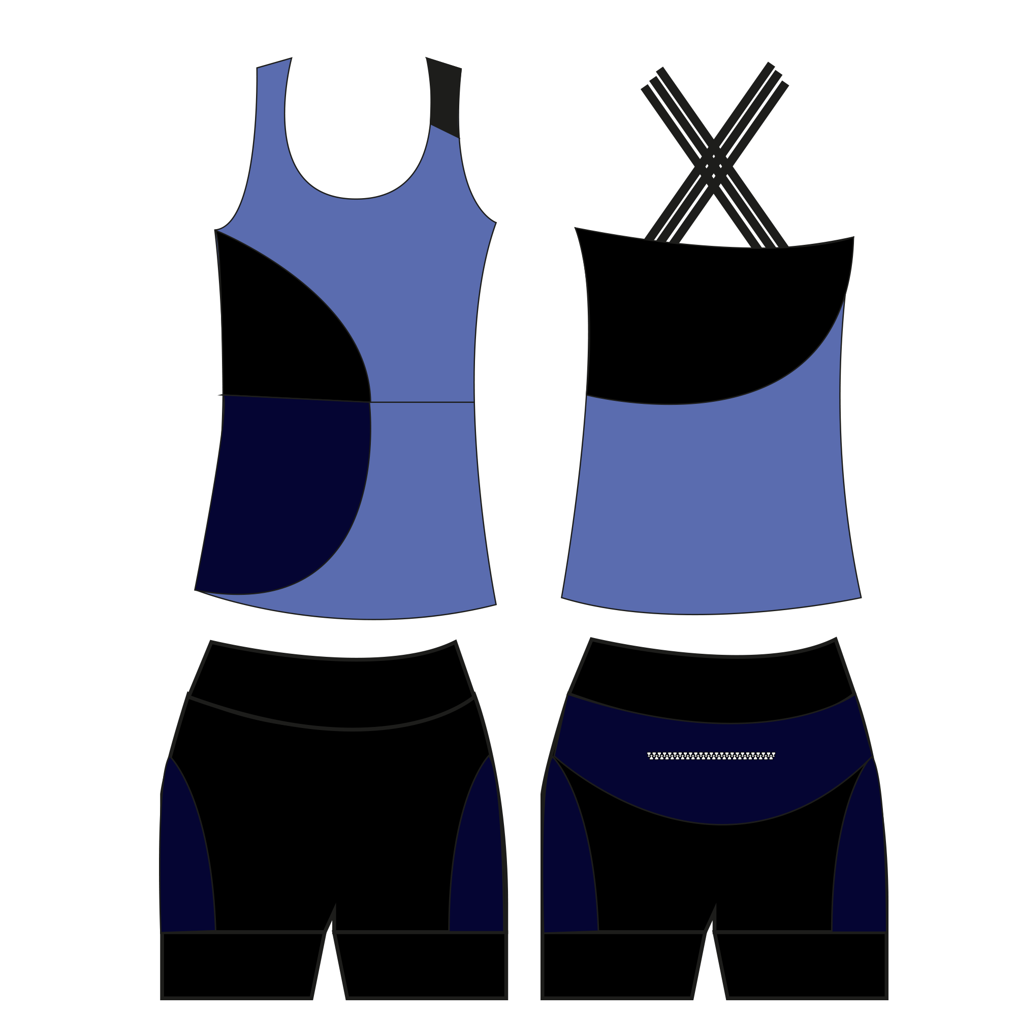Workout set: Color block