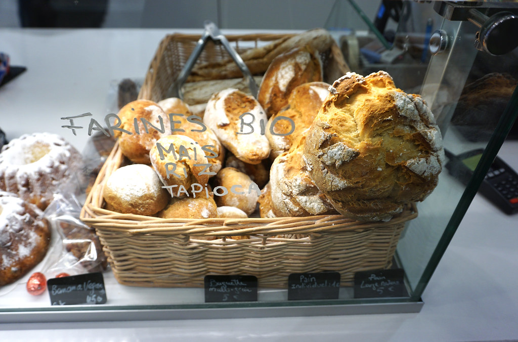 Gluten free bread from Helmut Newcake in Paris, France