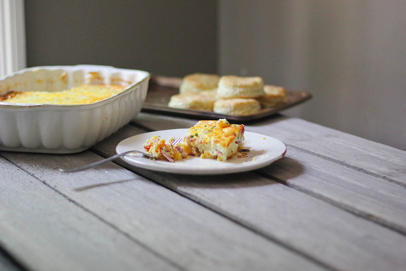 Carmelized Onion and Grits Crusted Quiche | Southern Soufflé