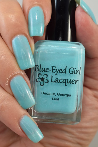 Blue-Eyed Girl Lacquer Three Years and Steal Going Swatch