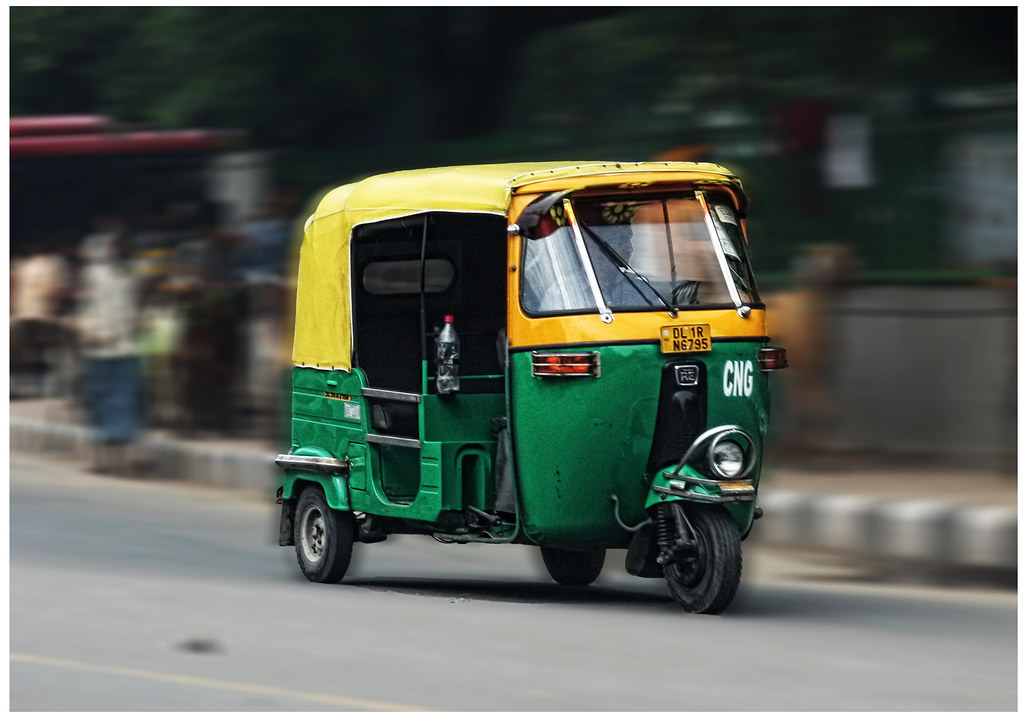 Delhi IND CNG Auto rickshaw Tuk Tuk CNG Auto rickshaw Tu… Flickr