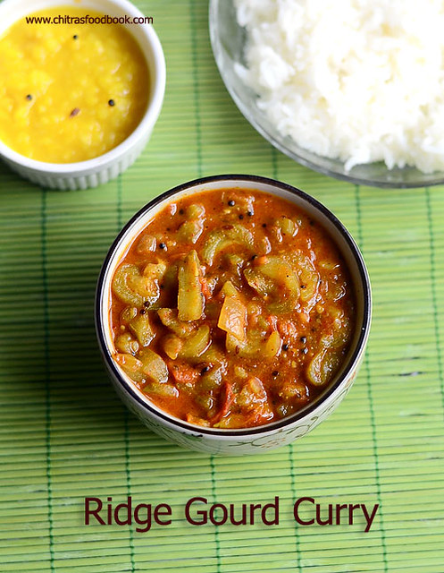 Ridge gourd curry