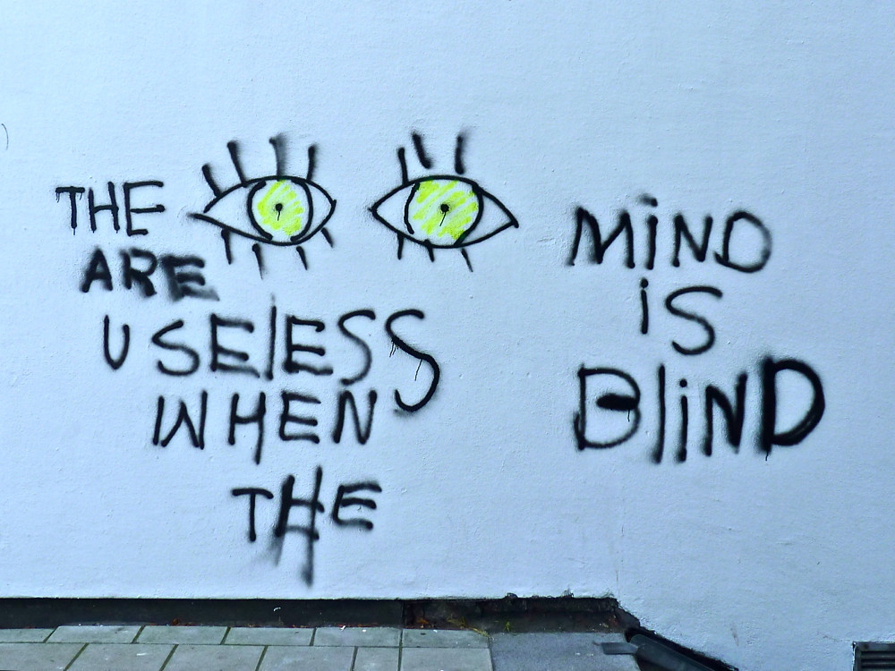 Image result for the eyes are useless when the mind is blind