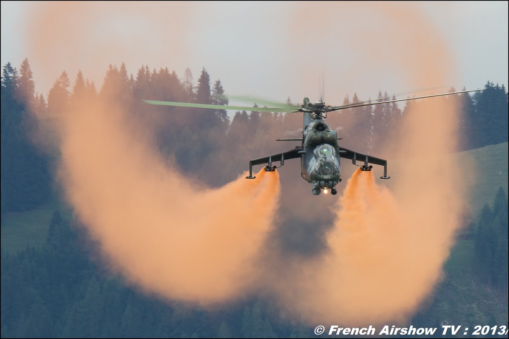 Mil Mi-24V Hind , Czech - Air Force , hélicoptere, AIRPOWER13 , Zeltweg , Austria , airpower 2013 Zeltweg 