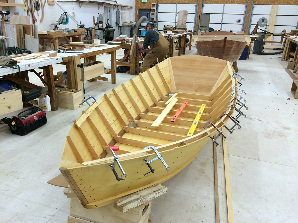 Hadlock WA - Northwest School of Wooden Boatbuilding - Skiff Building ...