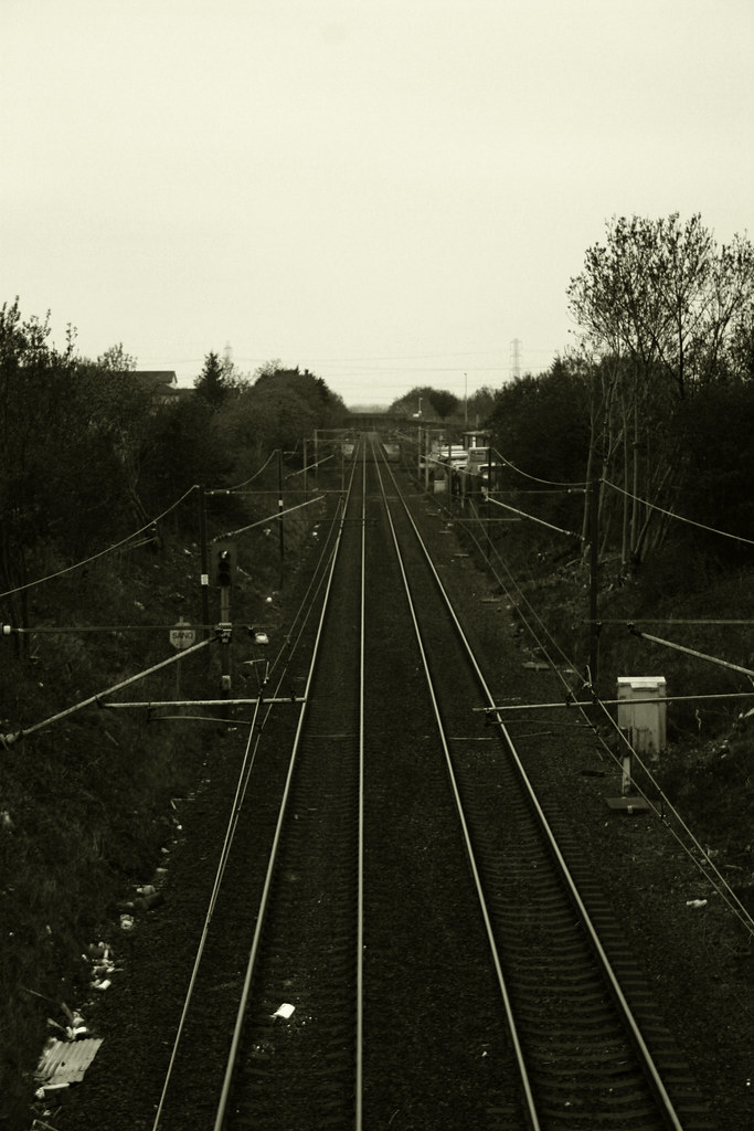 lines of infinity | A view from the stone bridge in Howwood … | Flickr