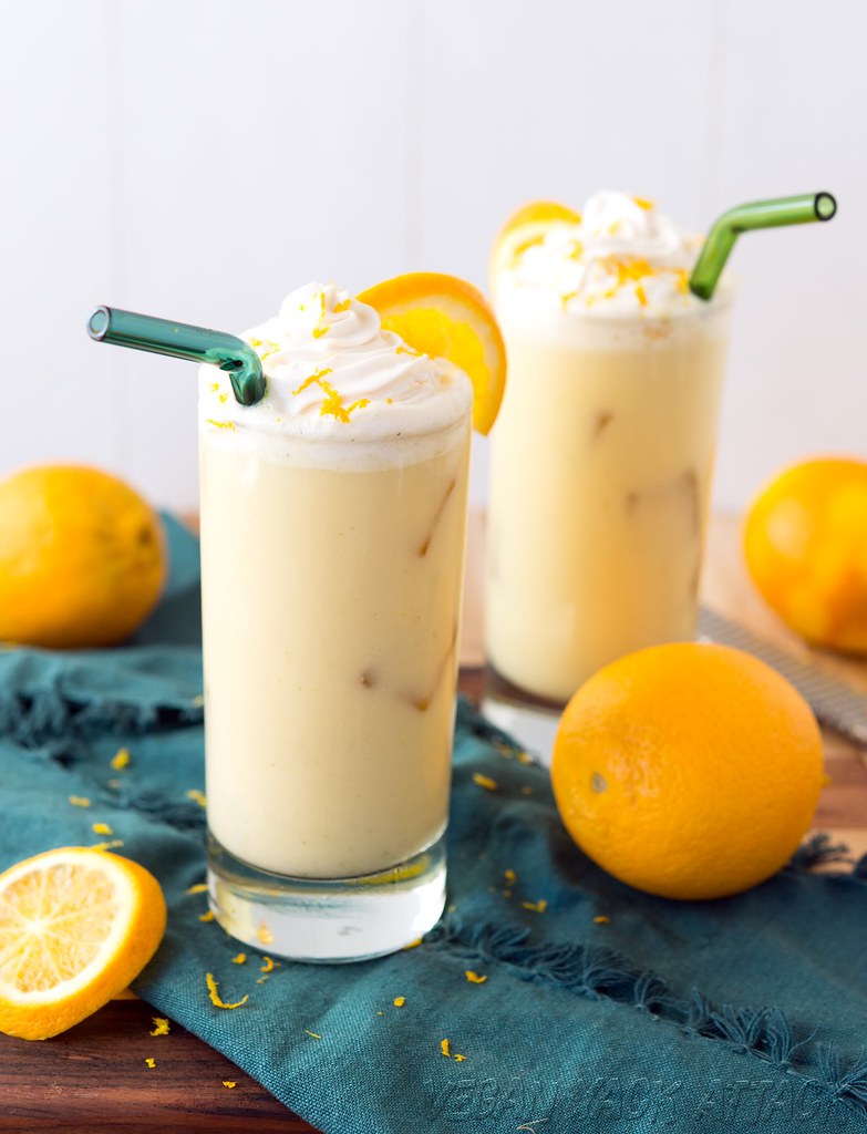 This Spiked Orange Julius is the perfect summer cocktail! Cool, creamy, refreshing and delicious. #ilovemysilk #vegan #glutenfree