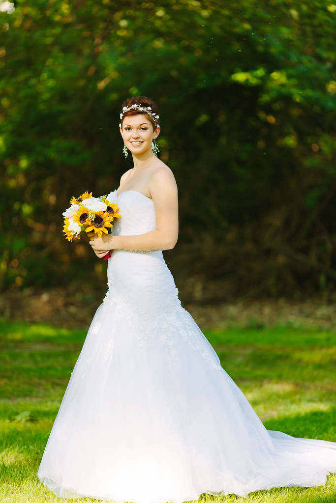 Wedding photography bride portrait Buffalo Lockport photographer