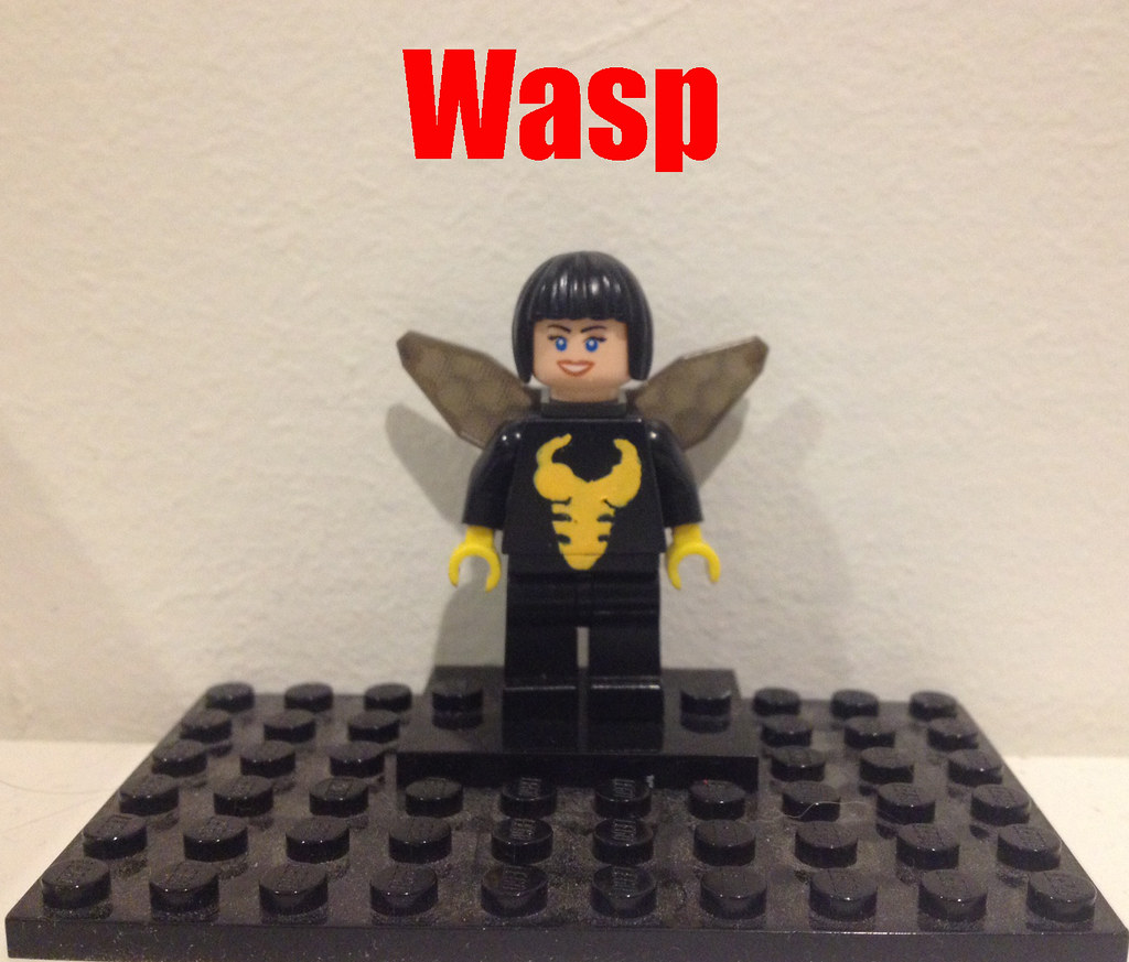 Custom Lego Wasp  This is mainly based off Lego Marvel 