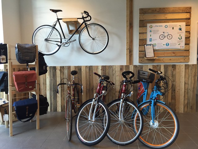 Tienda de alquiler de bicicletas en Namur (Pro Velo)