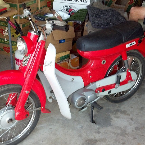 Vintage Yamaha Scooter