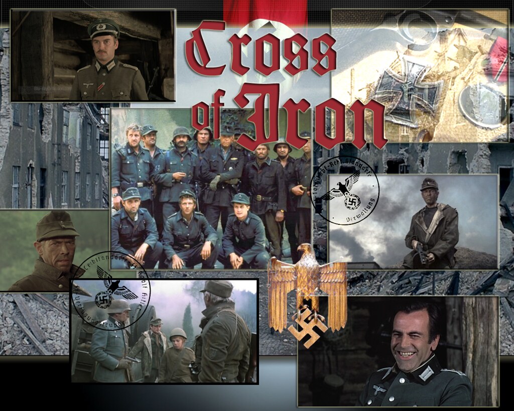 Cross of Iron (1977) Movie Poster Backdrop Wallpaper DVD C… | Flickr