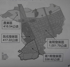 高雄新市鎮規劃圖。