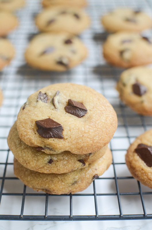 Coconut Oil Chocolate Chip Cookies - use coconut oil instead of butter in these delicious cookies! This is my favorite chocolate chip cookies recipe!