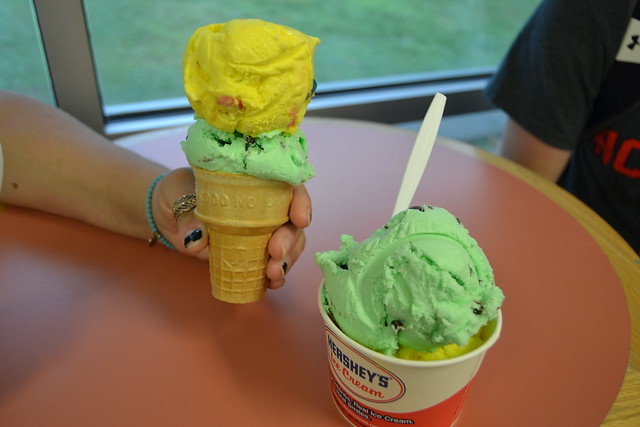 Visit The Spot for hand dipped ice cream at Twin Lake State Park, Virginia