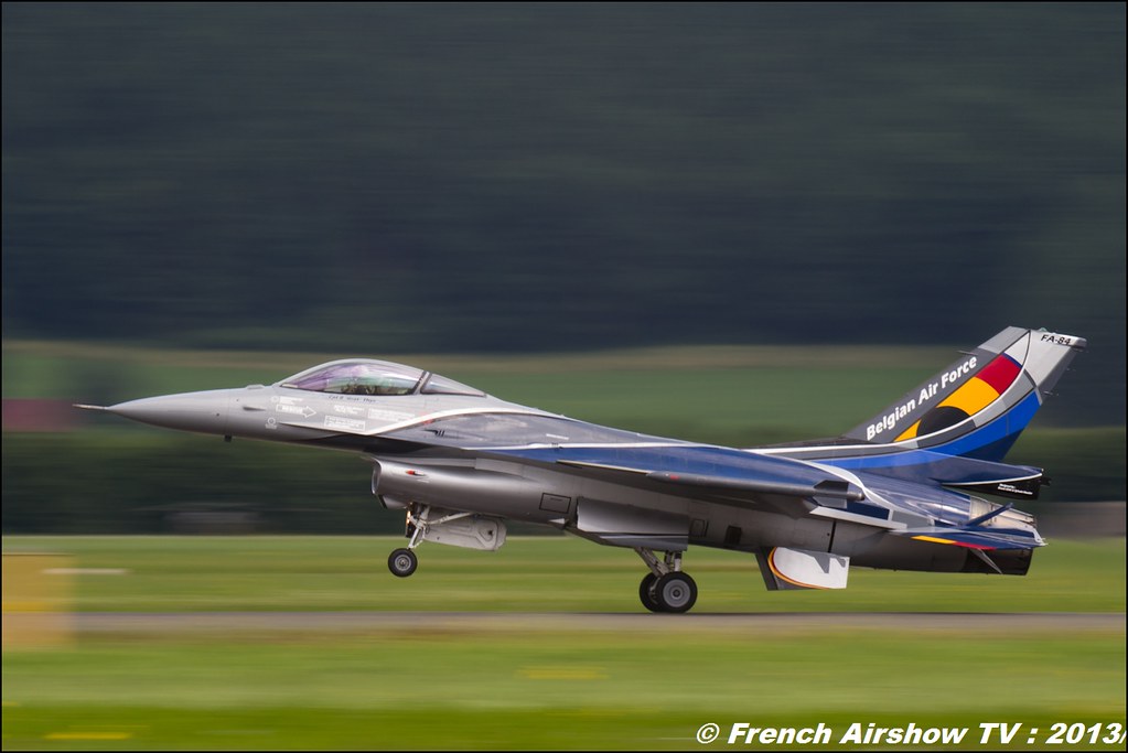 F-16 Solo Display Belge 2013 , F-16 Fighting Falcon belge, AIRPOWER13 , Zeltweg , Austria , airpower 2013 Zeltweg 