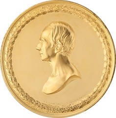 Gold Henry Clay U.S. Mint Medal obverse