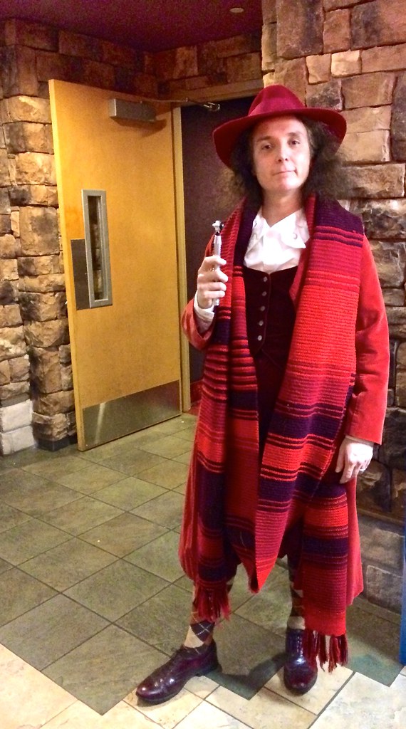 Tom Baker Cosplay at Doctor Who 50th Anniversary Movie - r… | Flickr