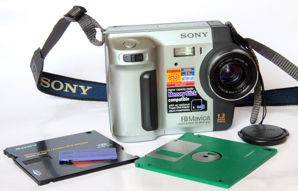 how to format a floppy disk for a sony mavica
