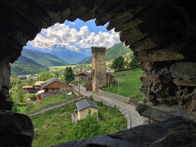 Mestia en Svaneti (Georgia)