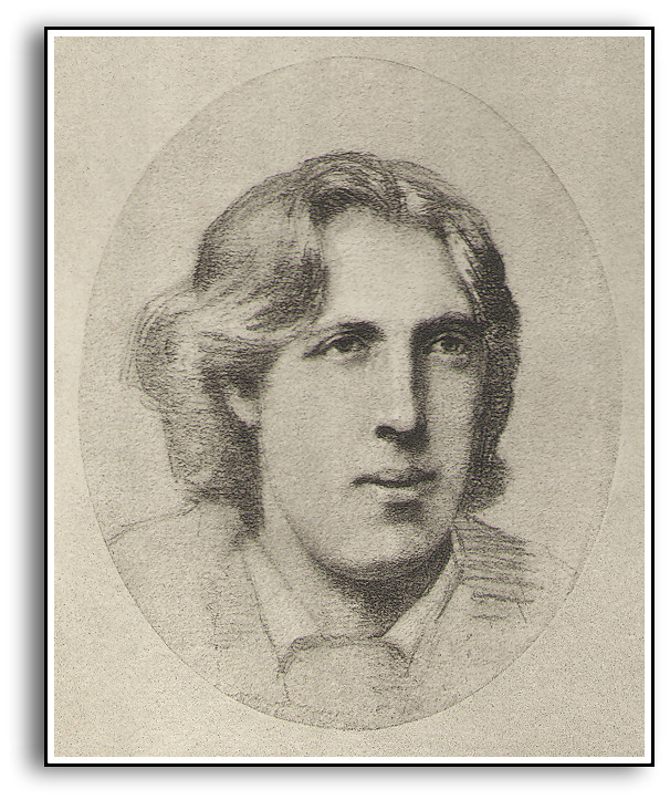 Drawing, Oscar Wilde by Francis Miles. | by FANNY BRICE Website .brice. - 11755393094_33bd66897f_b