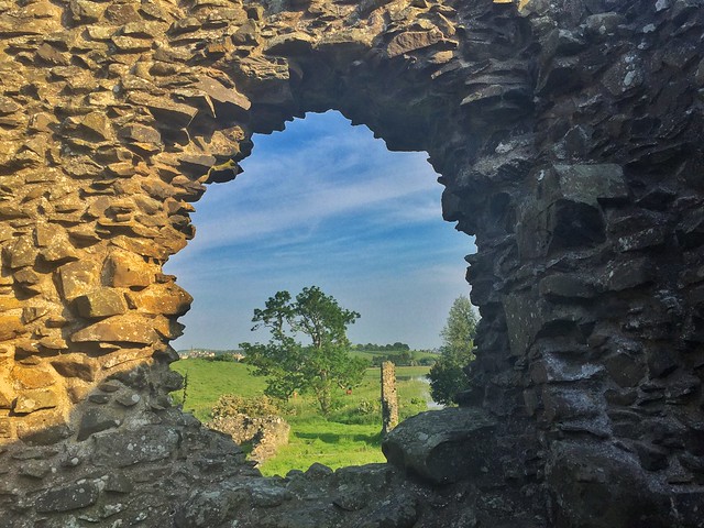 Ruinas de Inch Abbey, uno de los escenarios de Juego de Ruta de Tronos en Irlanda del Norte