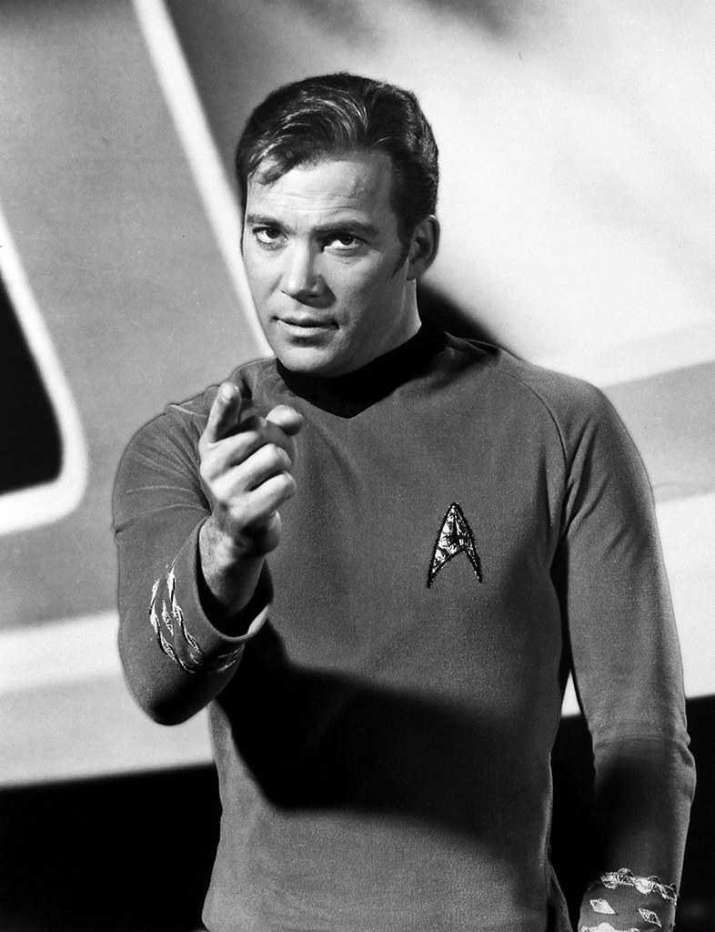 William Shatner as Captain Kirk | Tom Simpson | Flickr