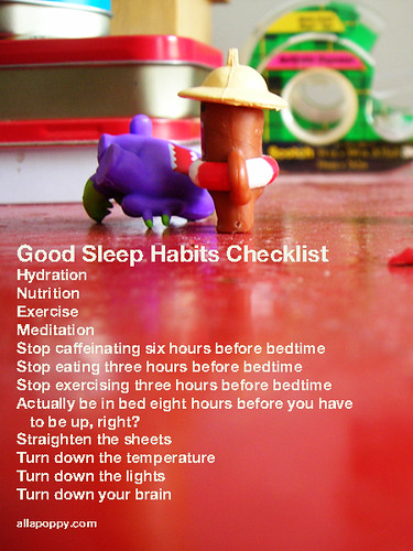 Sleep Checklist