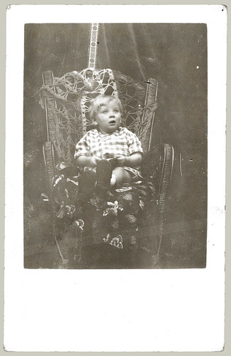 Child on a chair