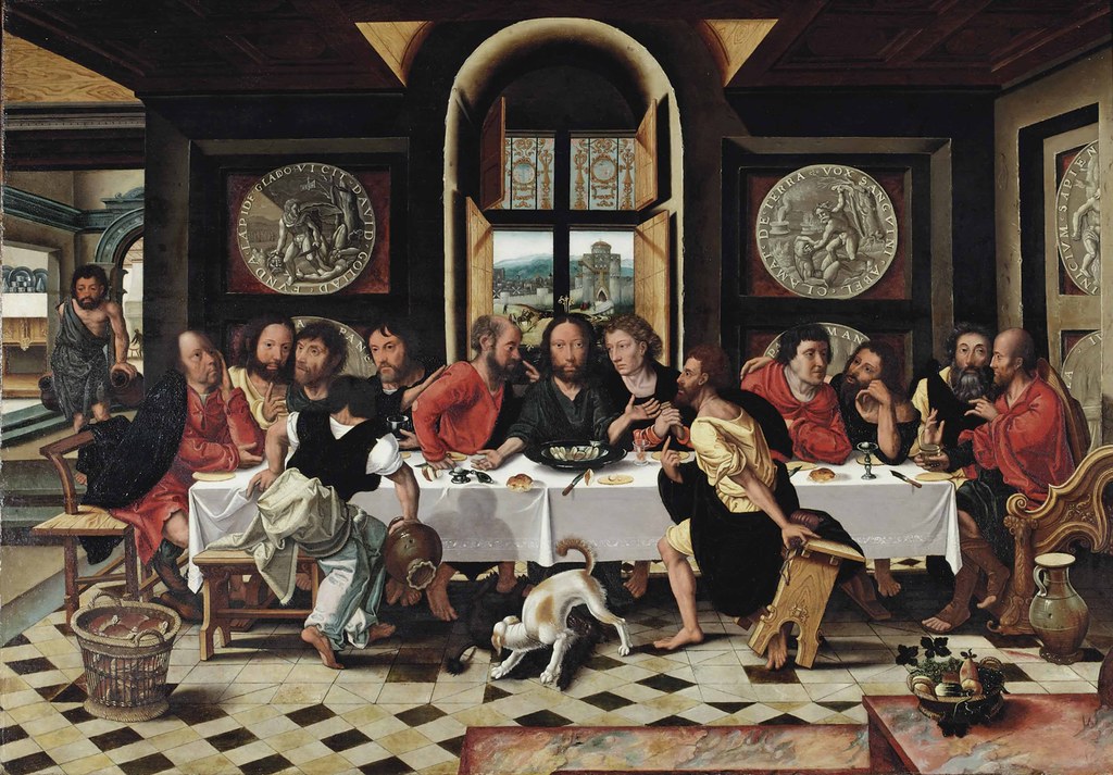 Тайная вечеря. XVI век