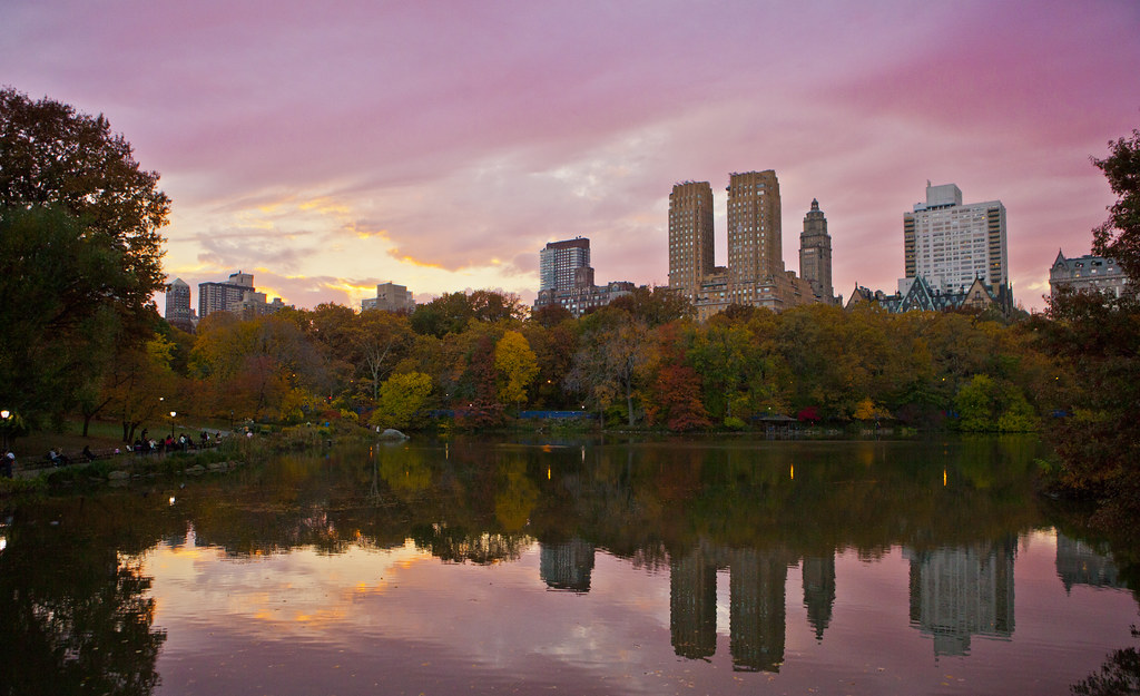 Sunset in Central Park, New York City | Anthony Quintano | Flickr