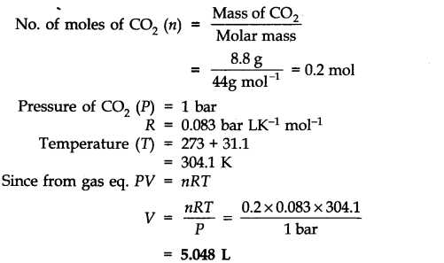 What is the molar mass of CO?