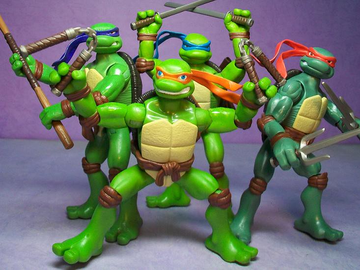 TMNT MOVIE 2007 figures | Teenage Mutant Ninja Turtles Toy | Flickr