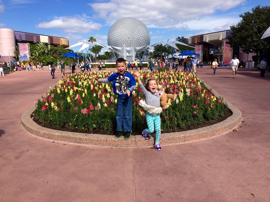 Epcot might just be your elementary age kids favorite park.