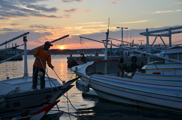 每個漁人都有自己獨一無二的生命故事。攝影：潘佳修。