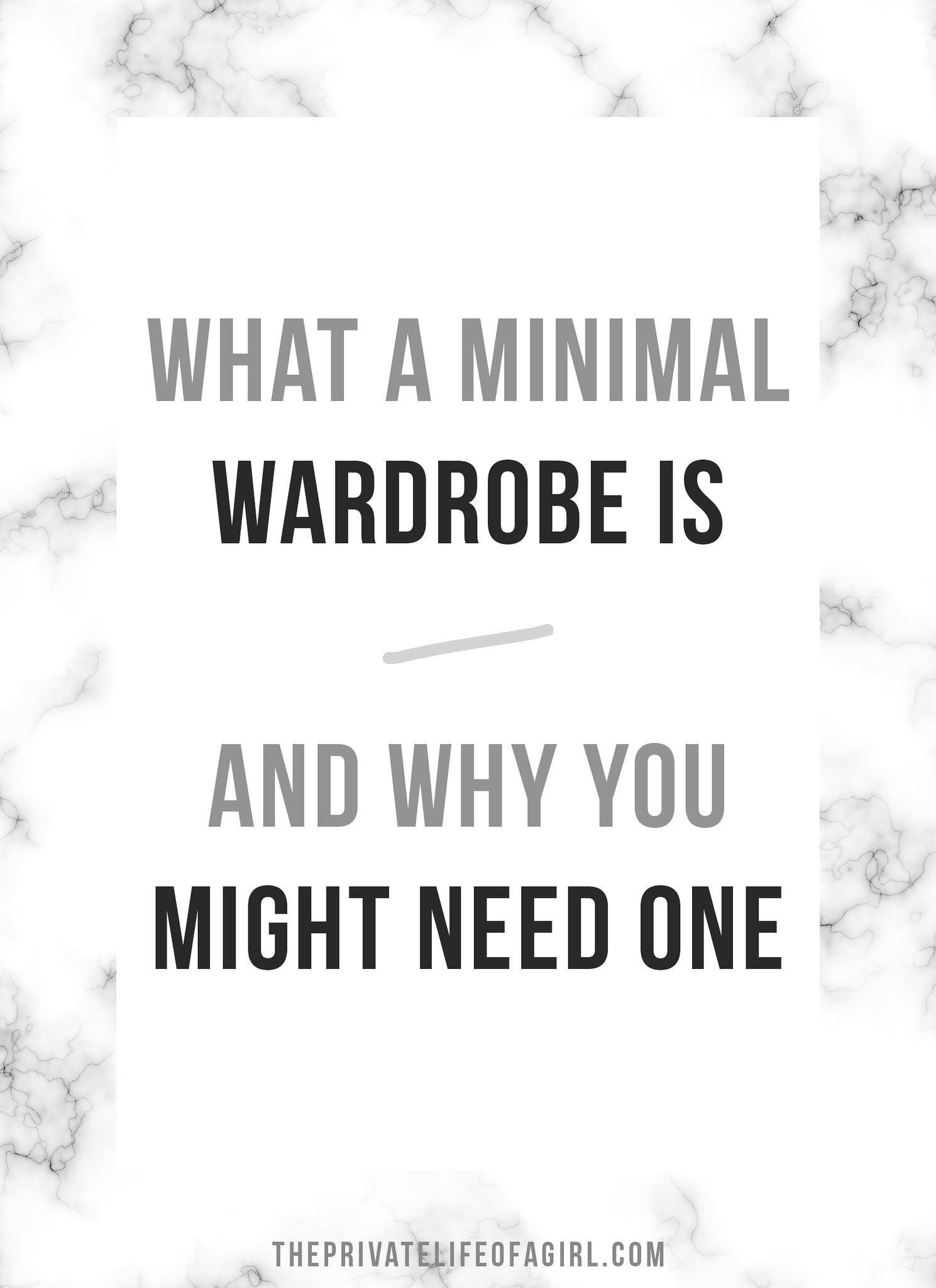 What Is A Minimal Wardrobe?