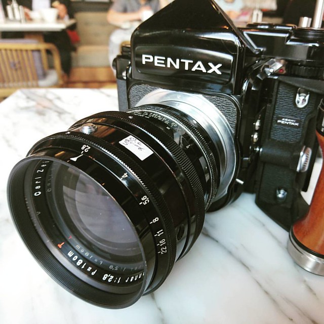 Contax RF 18cm f2.8 PENTAX 67 中片幅試鏡