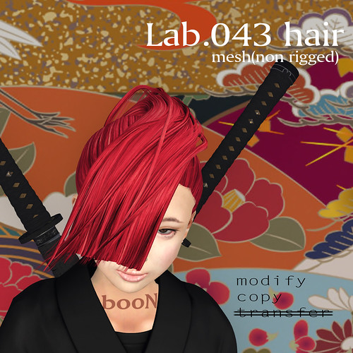 booN Lab.043 hair