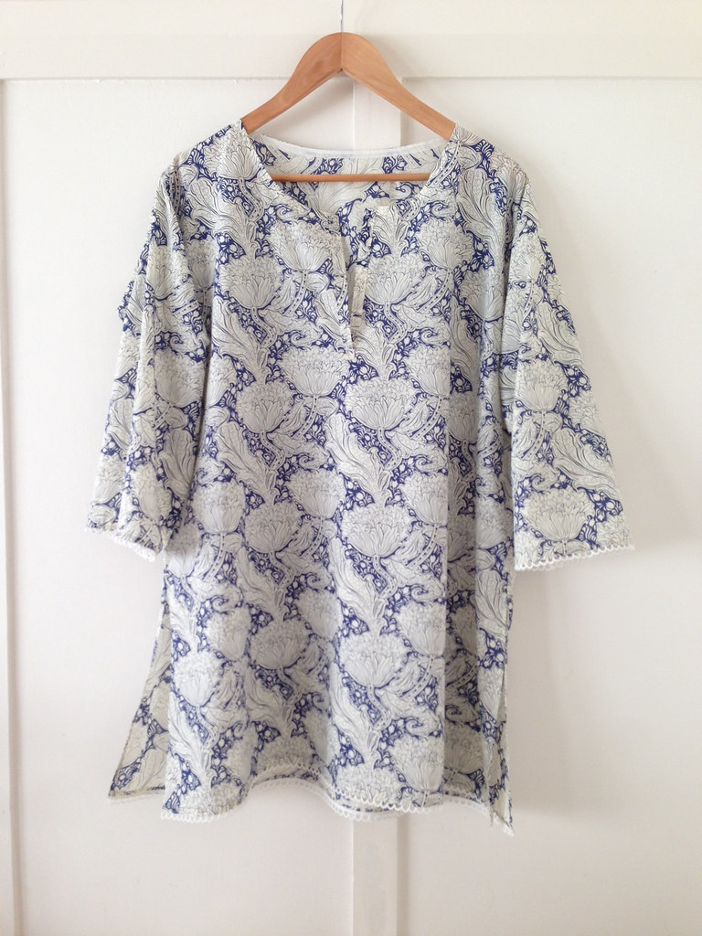 Kaftan style top in liberty fabric | Finally exams are over … | Flickr