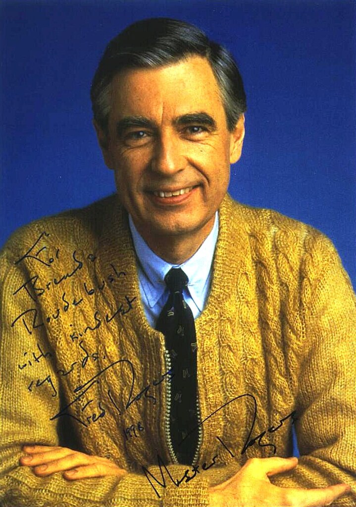 mr rogers photo | signed mister rogers photo | ghost at the gate | Flickr