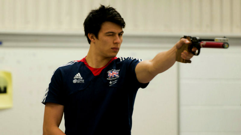 Joe Choong in a training session